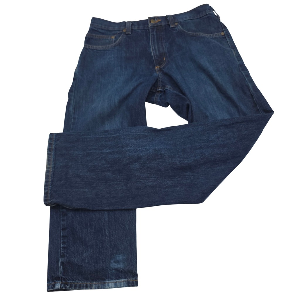 Carhartt Relaxed Fit Jeans M 32x32 Blue Denim Workwear Distressed Utility